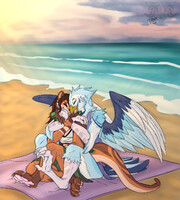 [CM] "Cuddles in the beach"