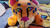 Plushie Collection [45]: 8" Chocodile Art Neon Ocelot