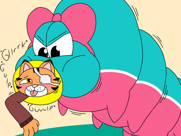 Cheshire Eats Mommy Long Legs by Cheshire_Cat317 -- Fur Affinity [dot] net