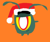 Random Santa Hat Plankton