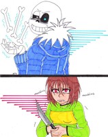 Chara has a problem by SkeleSlay -- Fur Affinity [dot] net