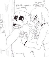 Chara has a problem by SkeleSlay -- Fur Affinity [dot] net