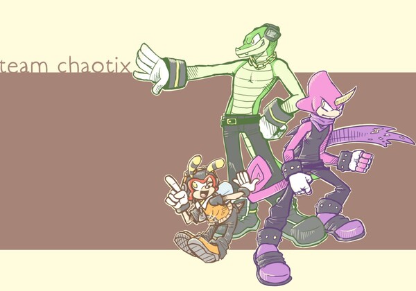 sonic chaotix and hooligans doodle 2 by Azoo on Newgrounds