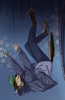 Falling down