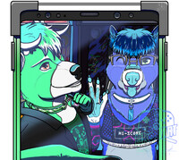 (Com) Hi-Score Selfie Phone Screen