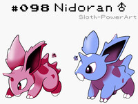 Nidoran M - Johto Dex
