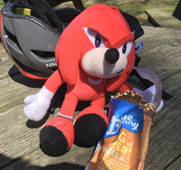 Knuckles having some ice cream (Reupload)