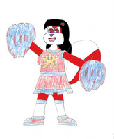 Karina toonfan cheerleader