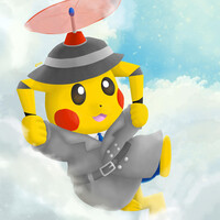 Go Go Gadget Pika Coat167 by redsavarin12 -- Fur Affinity [dot] net