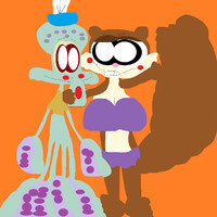 Sandy Is Gonna Kiss Squiddie Again