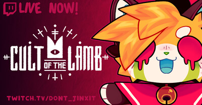 Cult of the Lamb Animated Emote for Twitch/Discord | Discord Sticker |  Stream Emote