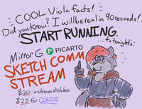 (ARCHIVE) Sketch Commission Stream