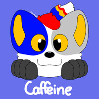 Happy Caffeine fox :3