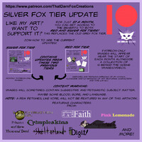 Patreon Silver Fox Tier Updated