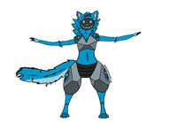 Dio pose protogen by DR4G0NW4RR10R -- Fur Affinity [dot] net