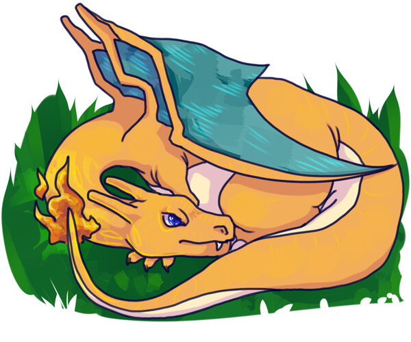 006 CHARIZARD 'Charlie' Pokédex Entry - HeartGold Version by Aruphonse --  Fur Affinity [dot] net