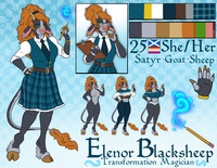Elenor BlackSheep- Ref Sheet