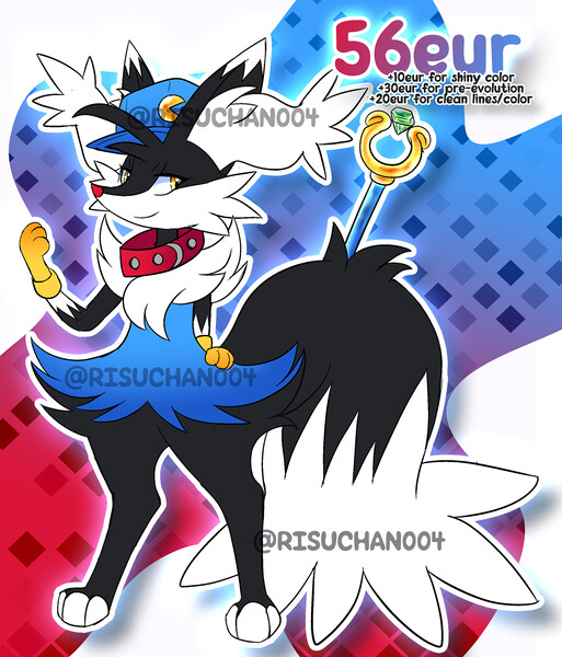 Pokemon Lugia + Klonoa fusion adoptable open reminder by MankaManke -- Fur  Affinity [dot] net