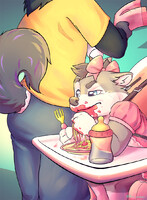 Do caregivers wear diapers too?