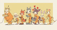 [Comm] Zootopia X Beastars Jailbirds