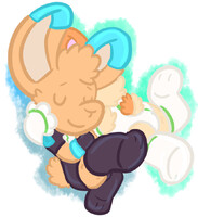 A Power Pup and a Lennud hug.