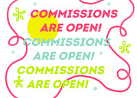 COMMISSIONS ARE OPEN 💛💛