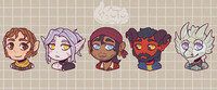 [YCH] Chibi DnD adventurers