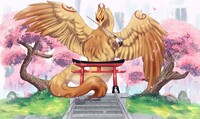 Torii Temple Guardian (II)