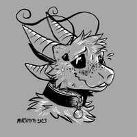 [$] Bequerel Scribble bust