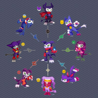Impmon Variations ALL
