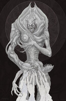 Ninhursag ritual. Biopunk dark god.