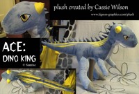 Plushie - Ace - Dinosaur King