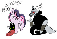 Twilight protecting mao mao from the man