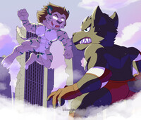 Macro March YCH - Ricky vs Dark