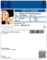 Flutters' Potty License