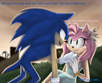 TMoSTH Sonic and Amy Fanart by Saharalioness -- Fur Affinity [dot] net