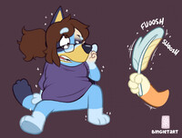 Swooshing the feather