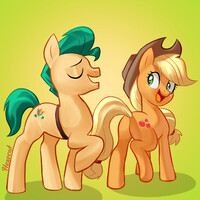 Applejack and Hitch