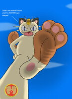 Beaten by Meowth