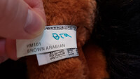 Plushie Collection [91]: 9" Ganz Webkinz Brown Arabian Horse