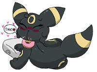 Ralda enjoying a donut!