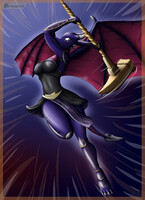 Cynder in action