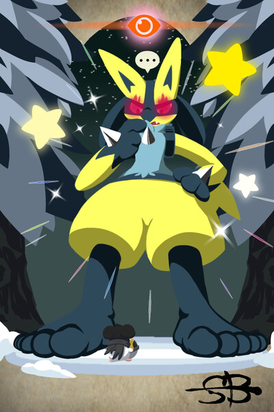 Shiny Lucario by Tisbore on Newgrounds