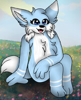 Nazuna with shading and background