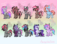 All my pony OC summer 2022 — spring 2023