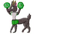 Cheerleader goat taur