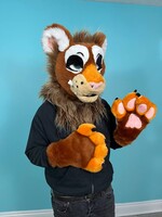 Lion Fursuit Partial For Sale