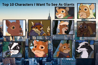 Top ten redwall giants
