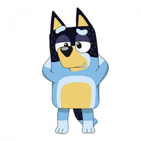 Bandit Heeler Pin Up