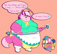 Mana is stored in the tummy